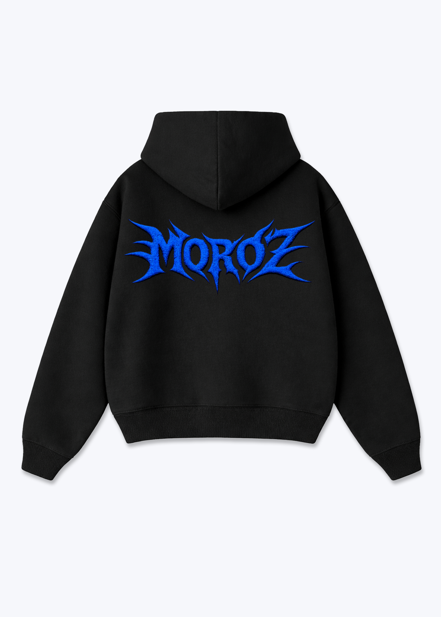 MoroZ Oversized Hoodie - Black Back (Designed)