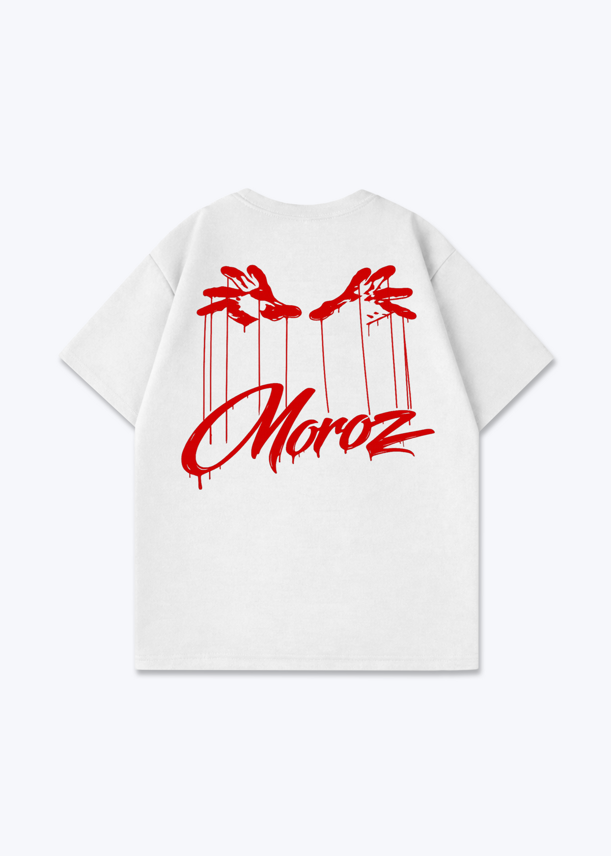  Mamorz Oversized Shirt - White Back (Designed)