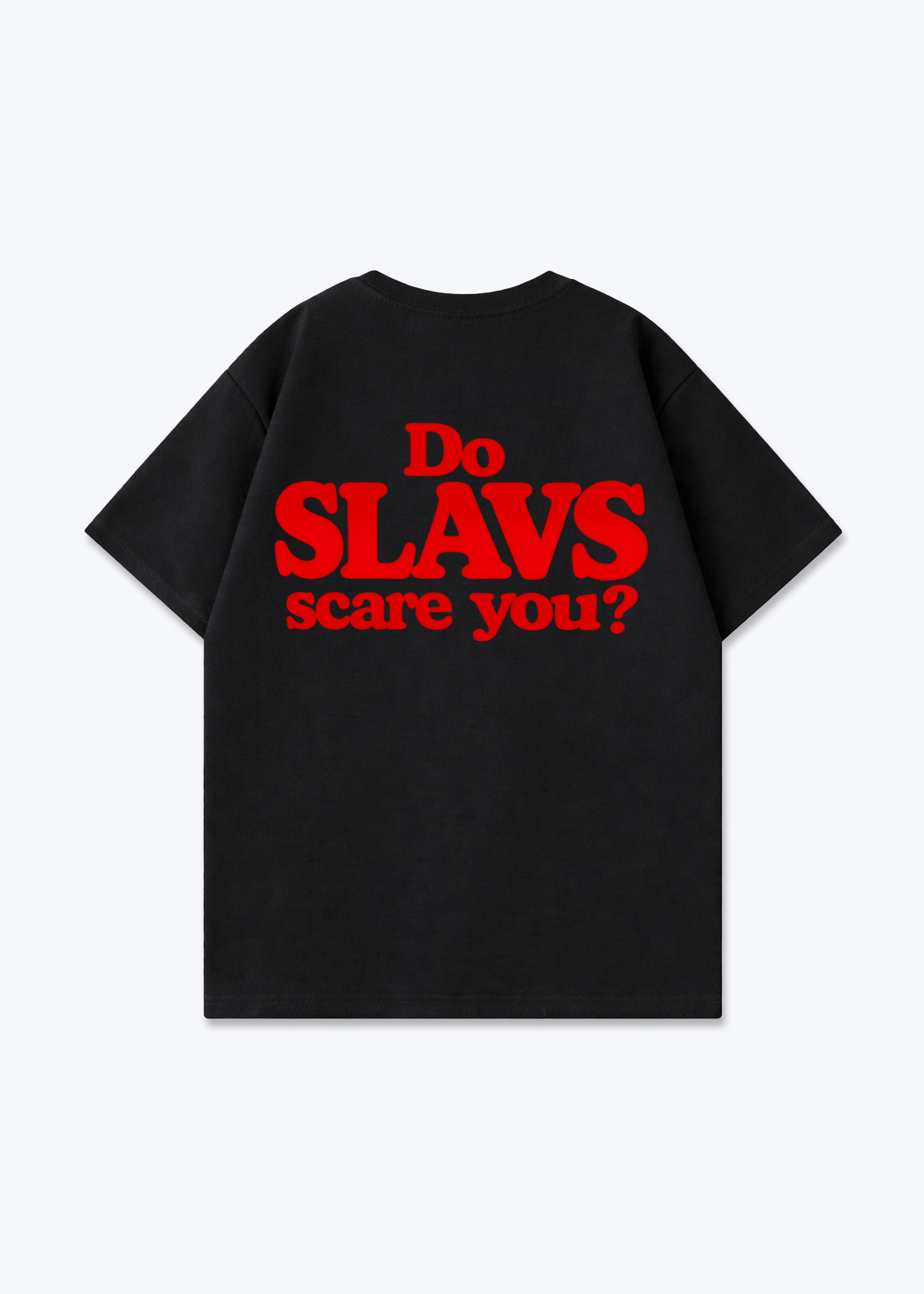 Do? Oversized Shirt - Black Back (Designed)