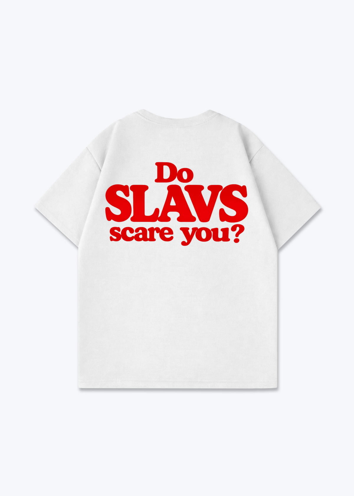 Do? Oversized Shirt - White Back (Designed)