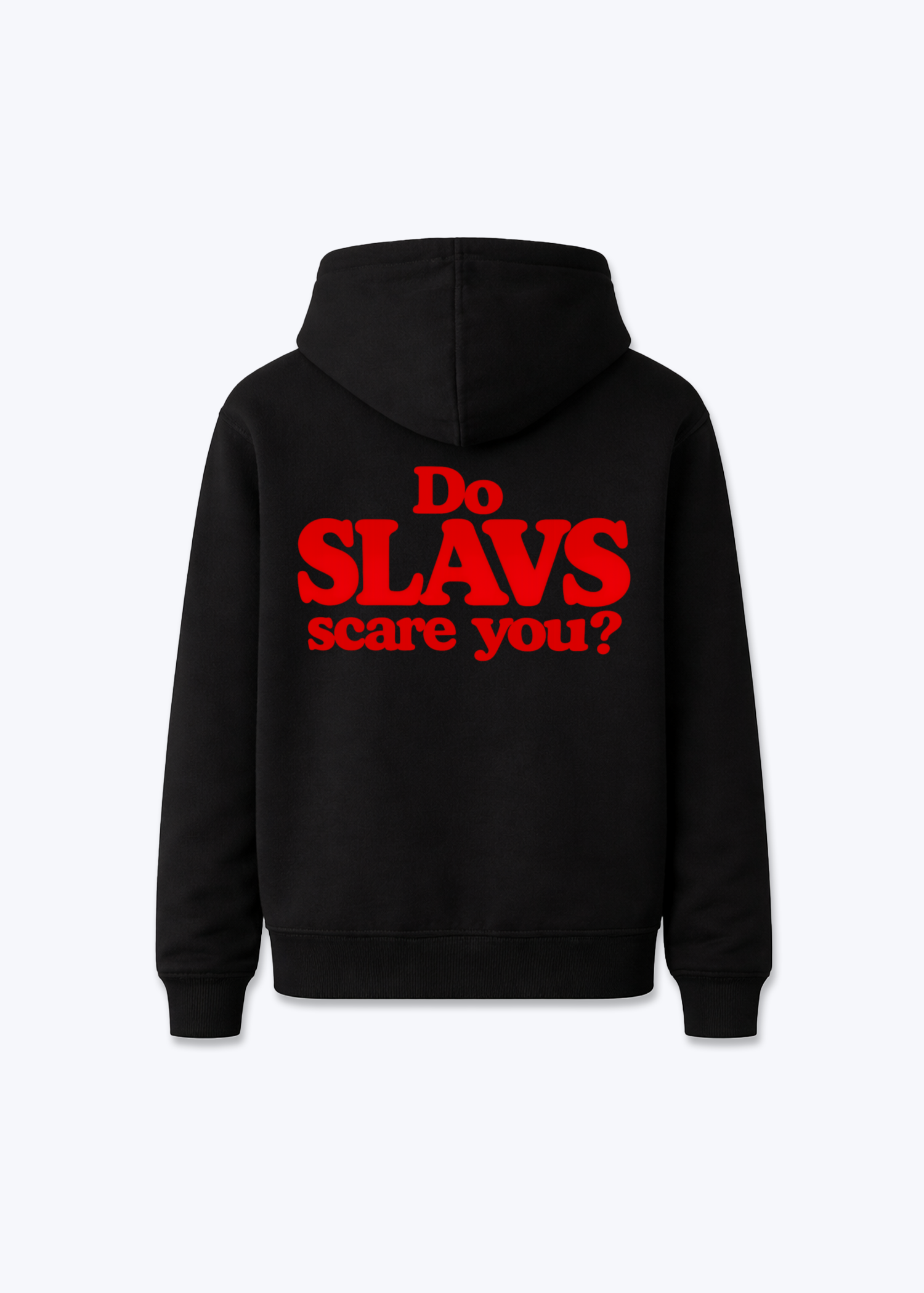 Do? Regular Hoodie - Black Back (Designed)