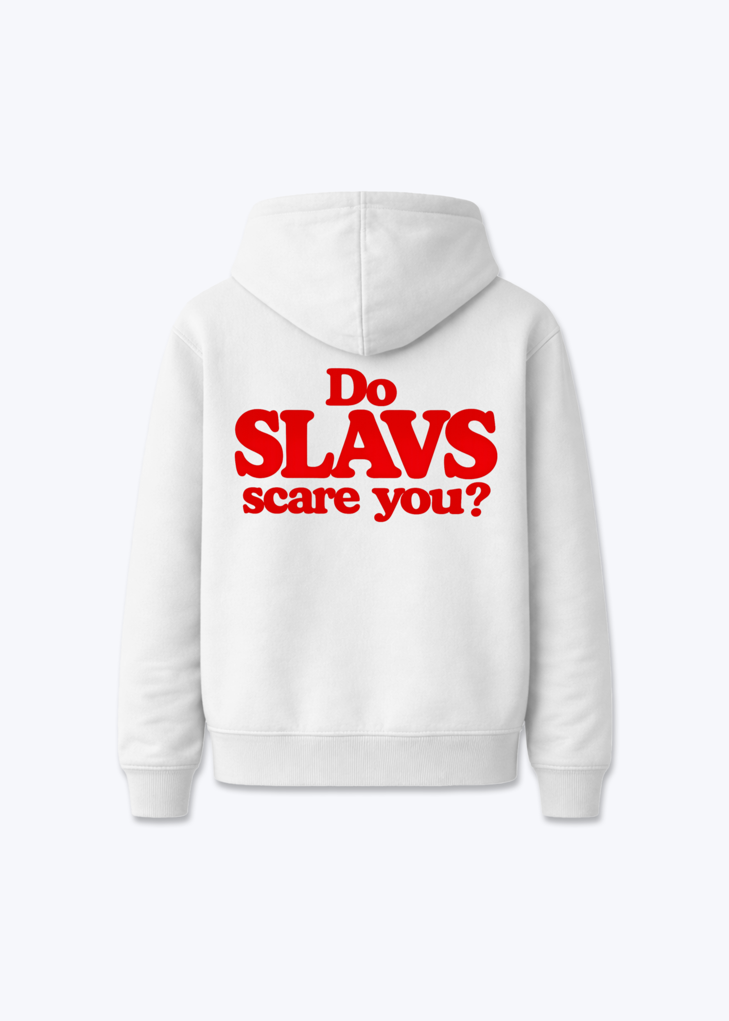 Do? Regular Hoodie - White Back (Designed)