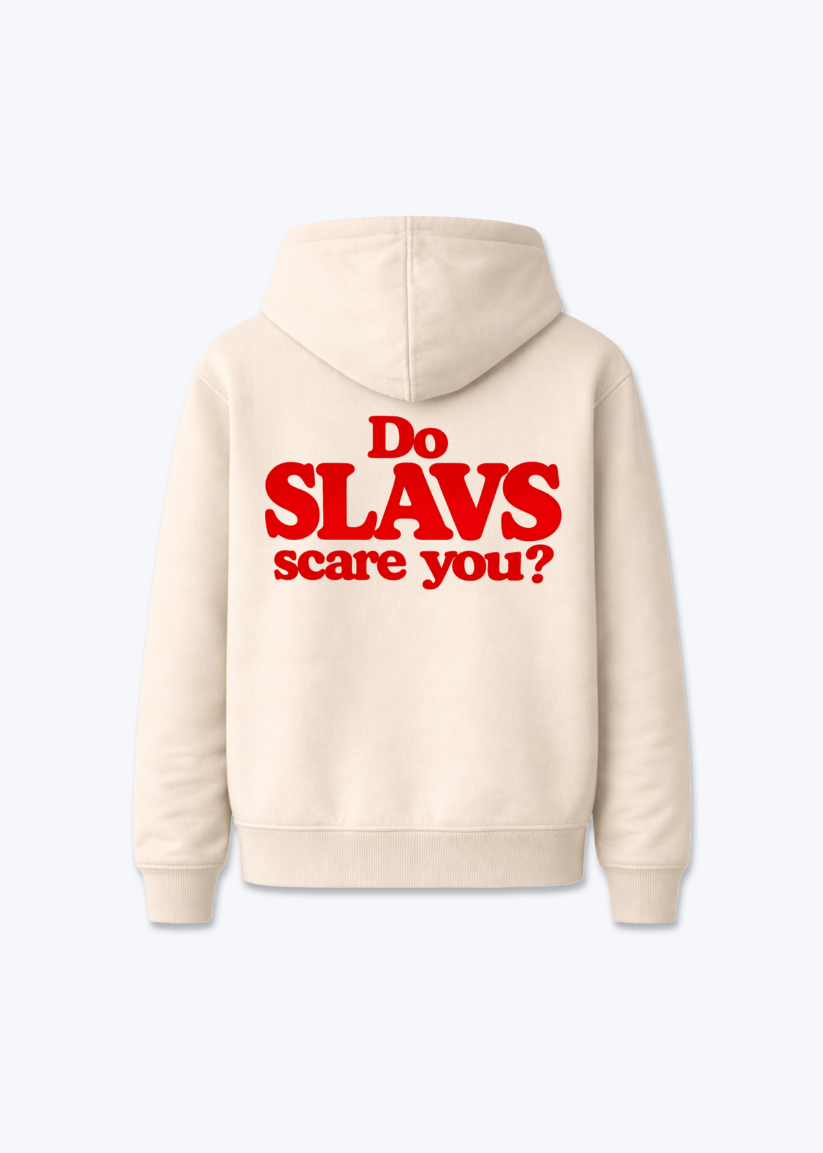 Do? Regular Hoodie - Beige Back (Designed)