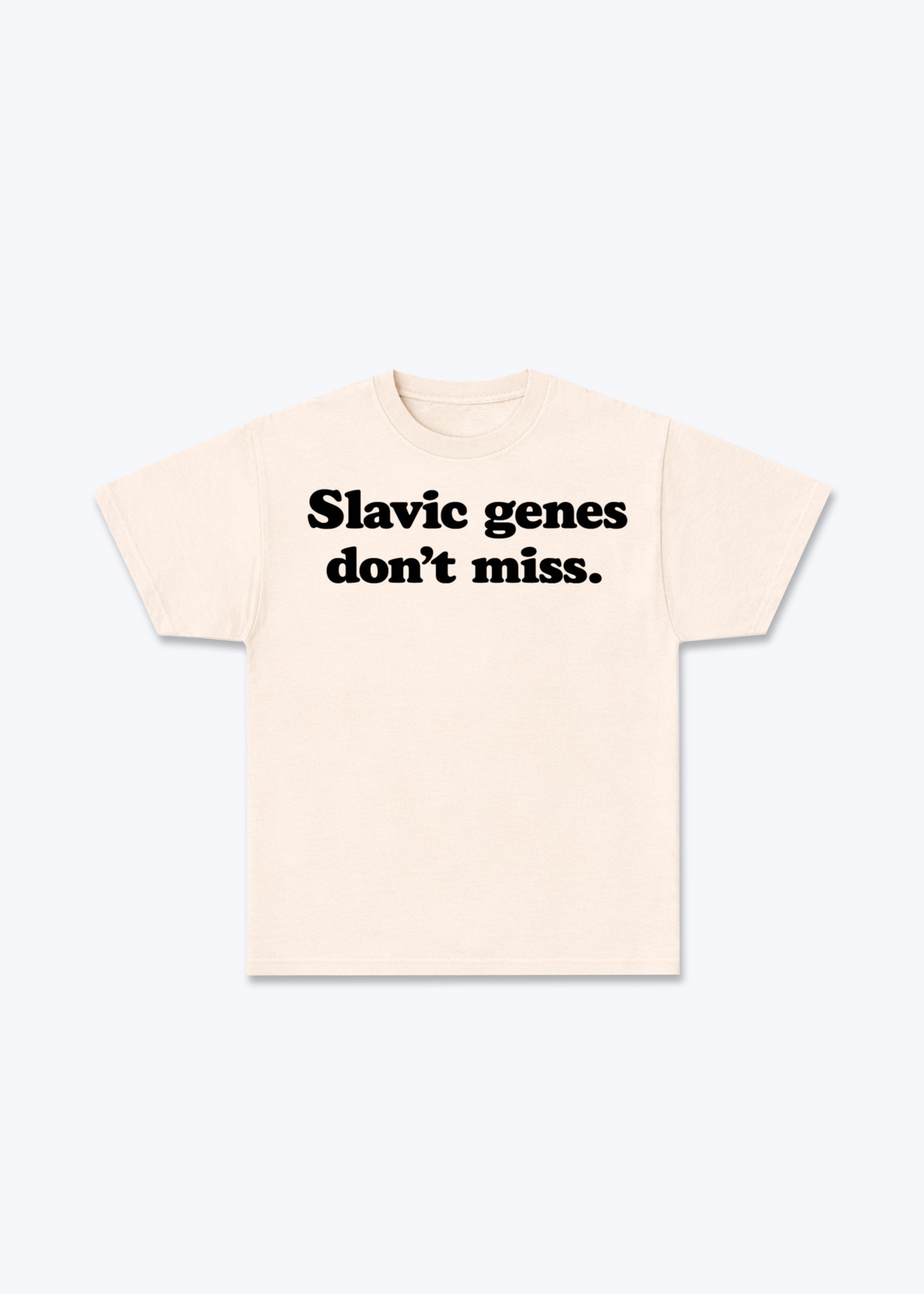 Genes Regular Shirt - Beige Front (Designed)