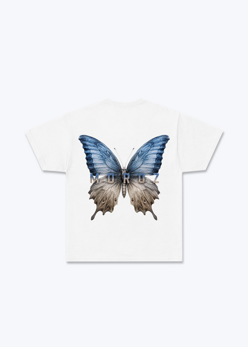 Butterfly Regular Shirt - White Back (Designed)