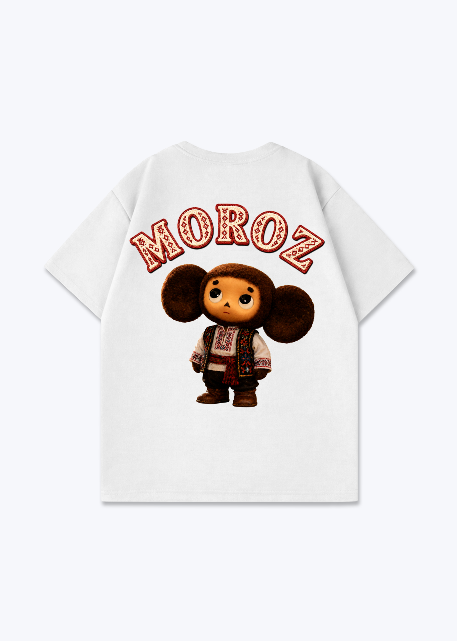 Chibu Oversized Shirt - White Back (Designed)