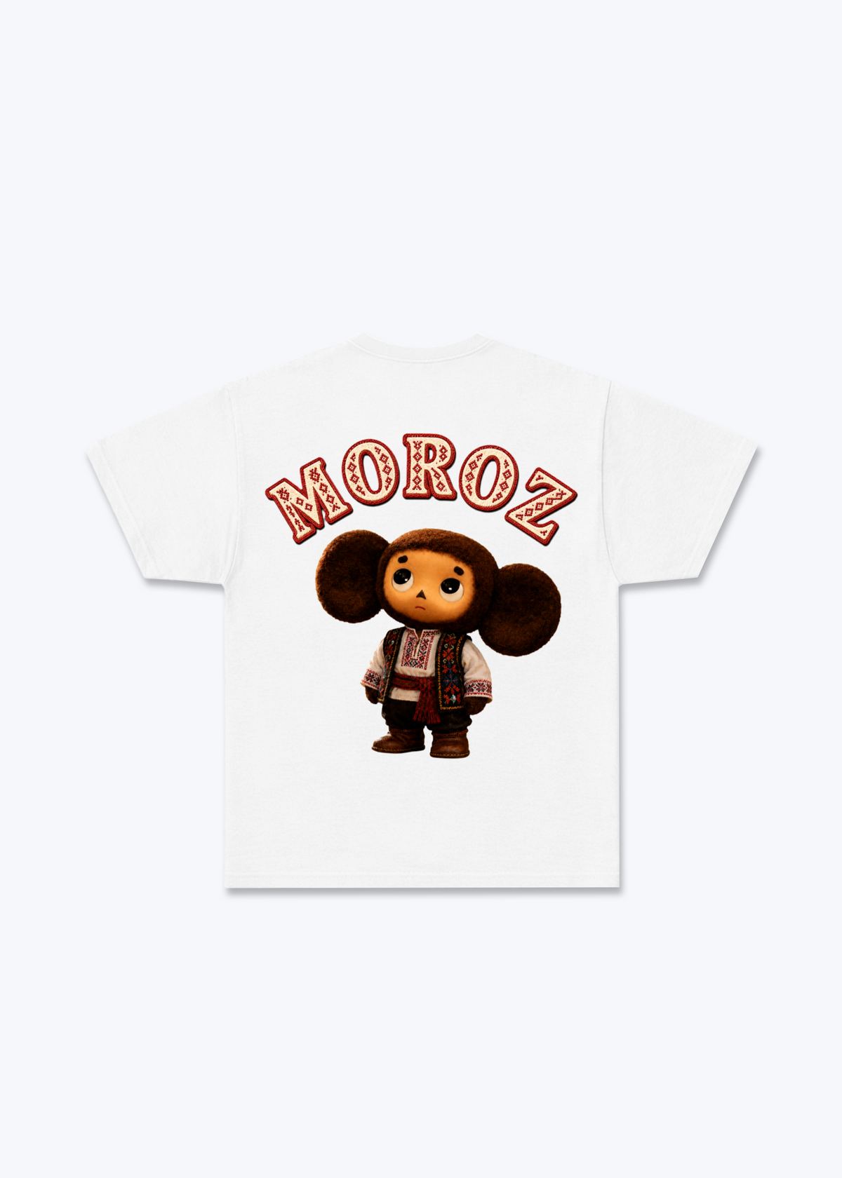 Chibu Regular Shirt - White Back (Designed)