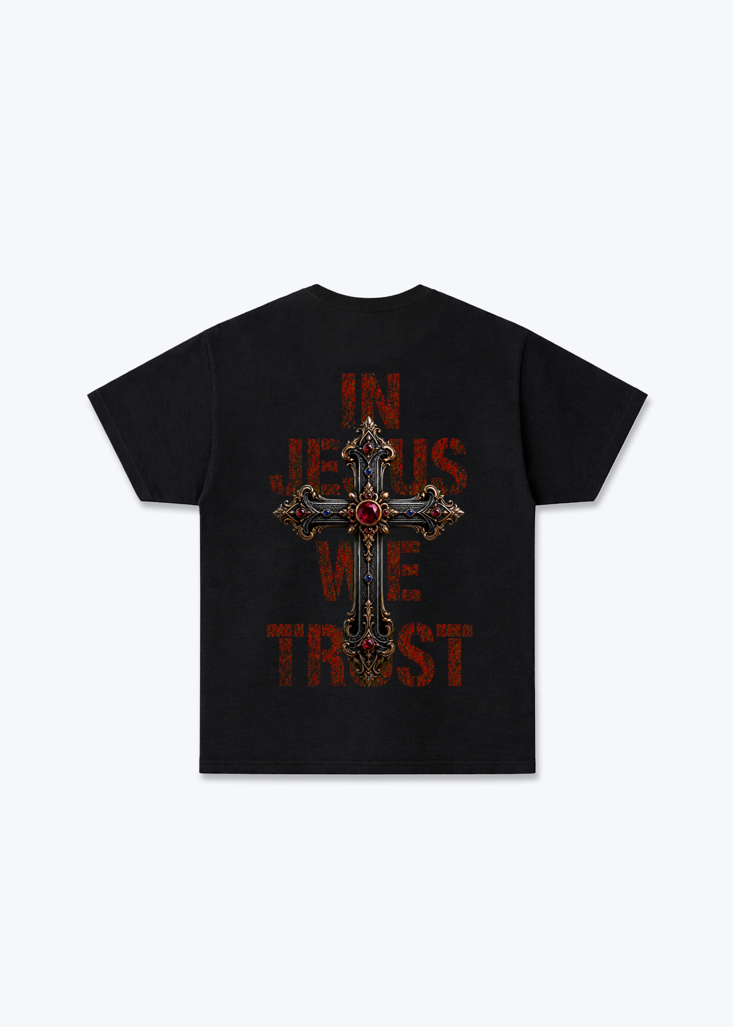Trust Regular Shirt - Black Back (Designed)