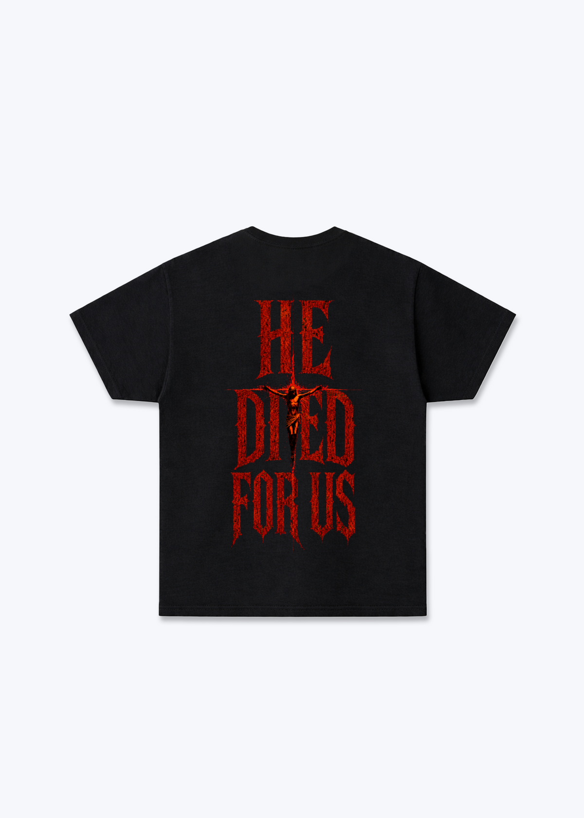 He Regular Shirt - Black Back (Designed)