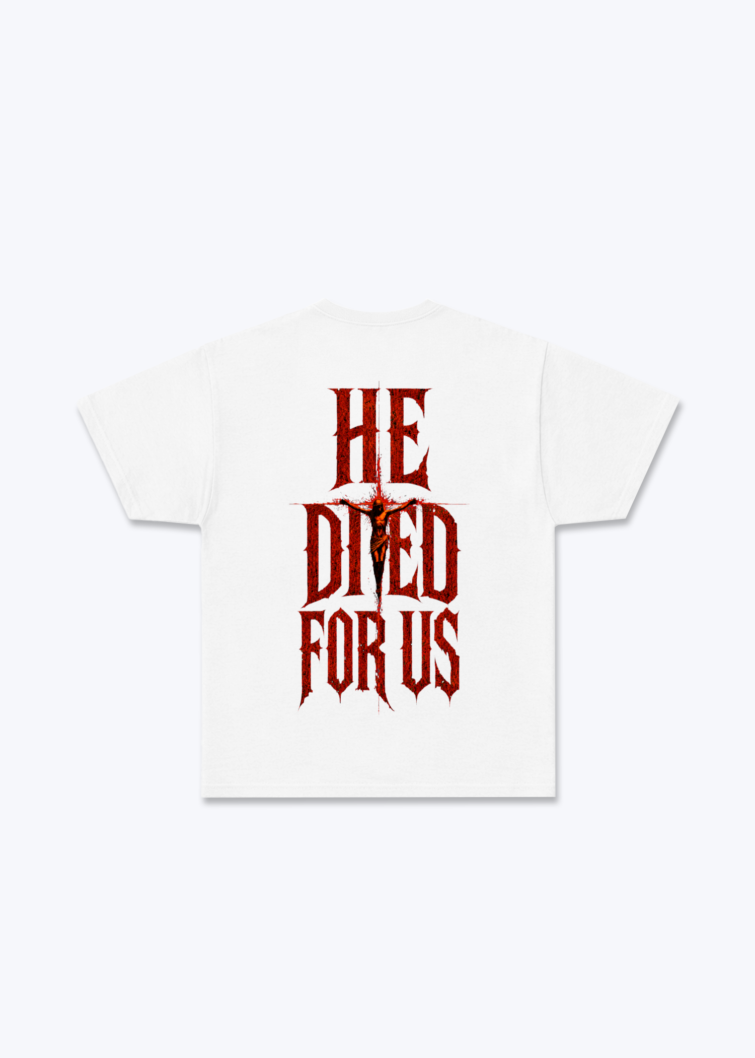 He Regular Shirt - White Back (Designed)