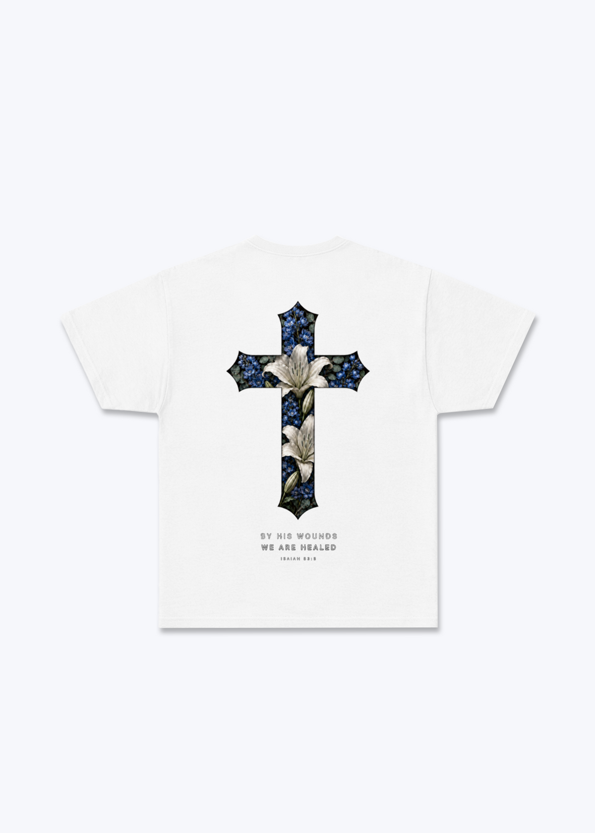 By His Regular Shirt - White Back (Designed)