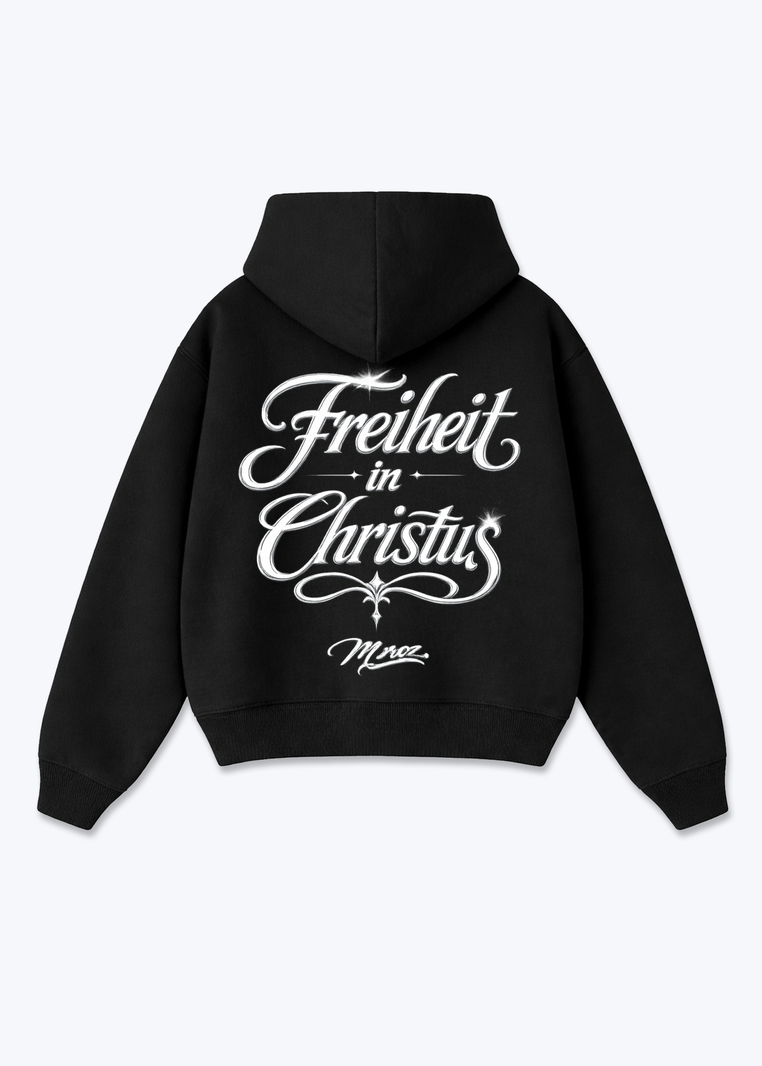 Freiheit Oversized Hoodie - Black Back (Designed)