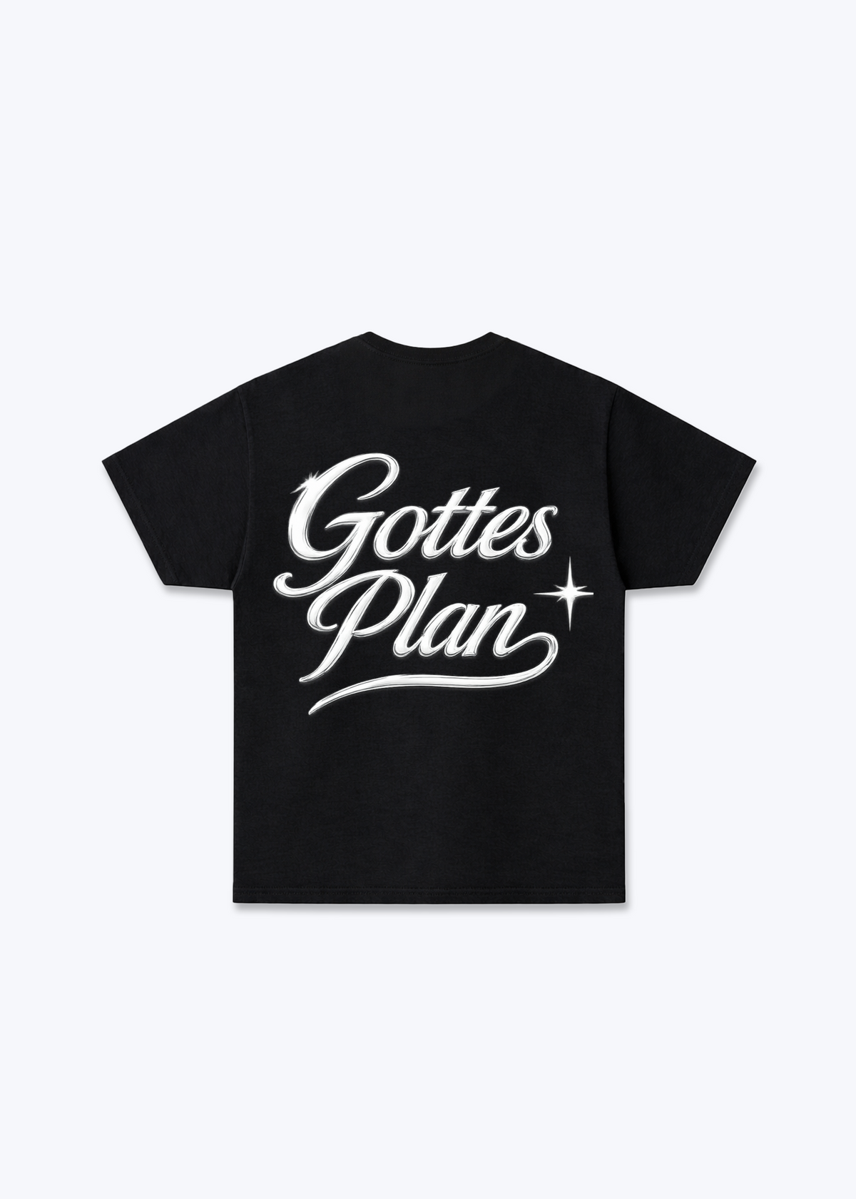God Regular Shirt - Black Back (Designed)