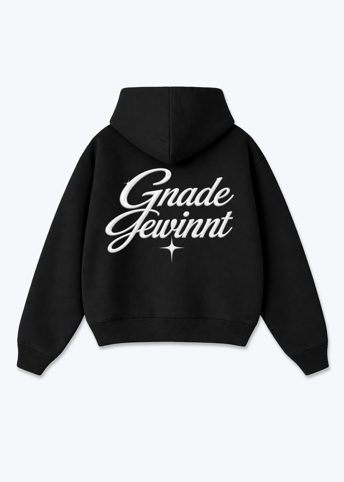 Gnade Zip Hoodie - Black Back (Designed)