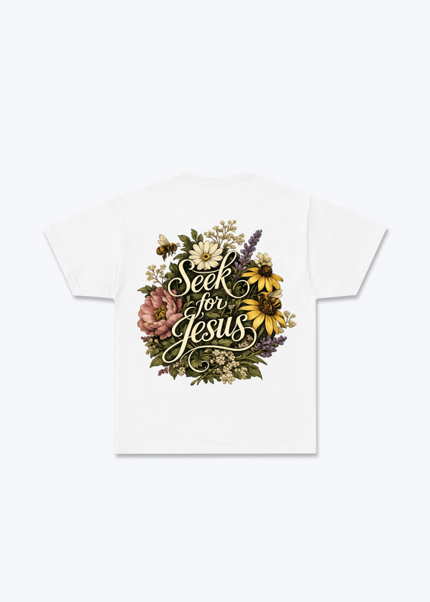 Seek Regular Shirt - White Back (Designed)