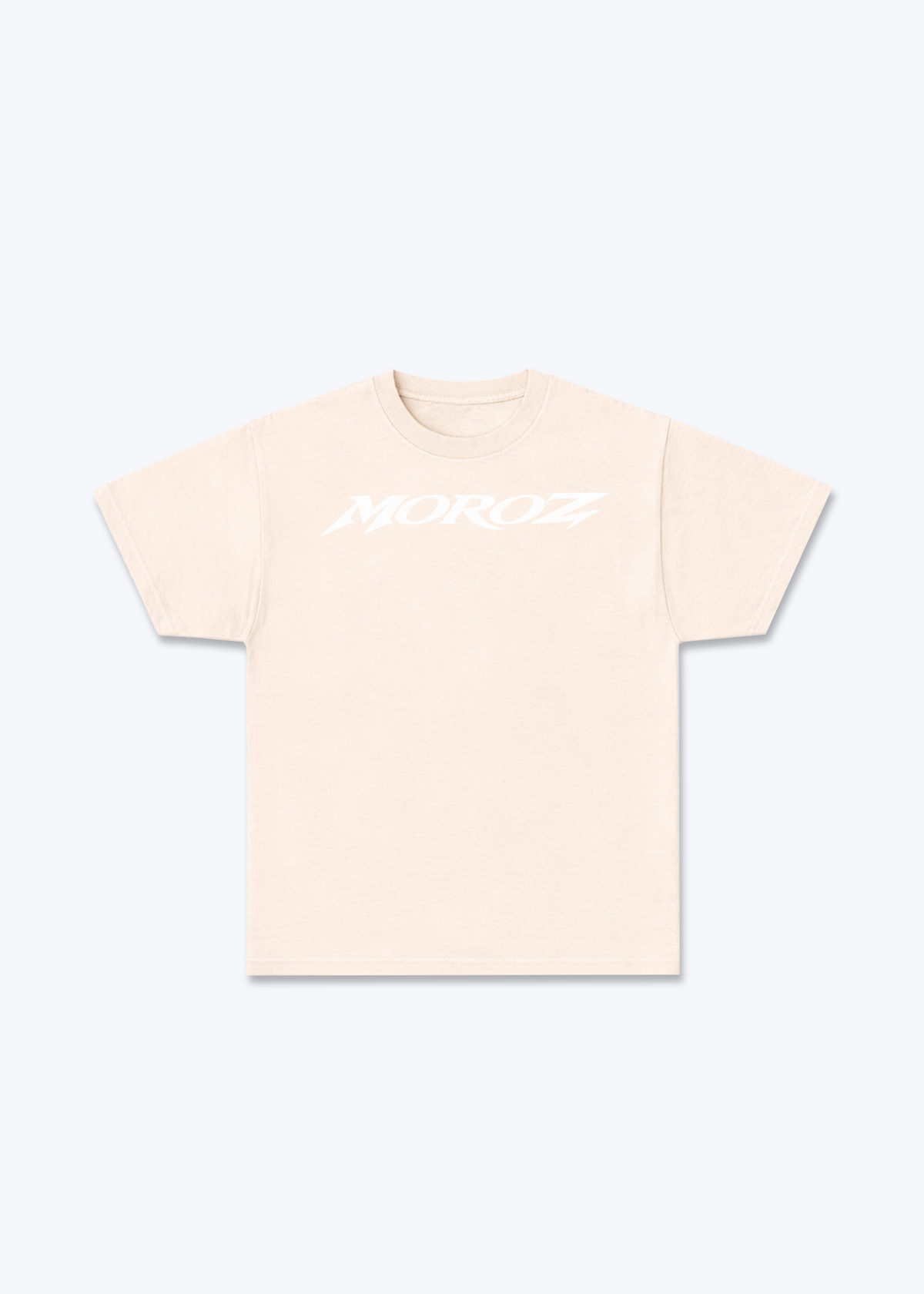 Bless Regular Shirt - Beige Front (Designed)