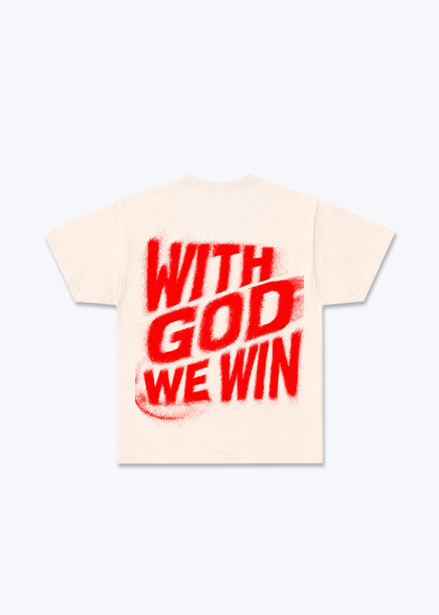With Regular Shirt - Beige Back (Designed)
