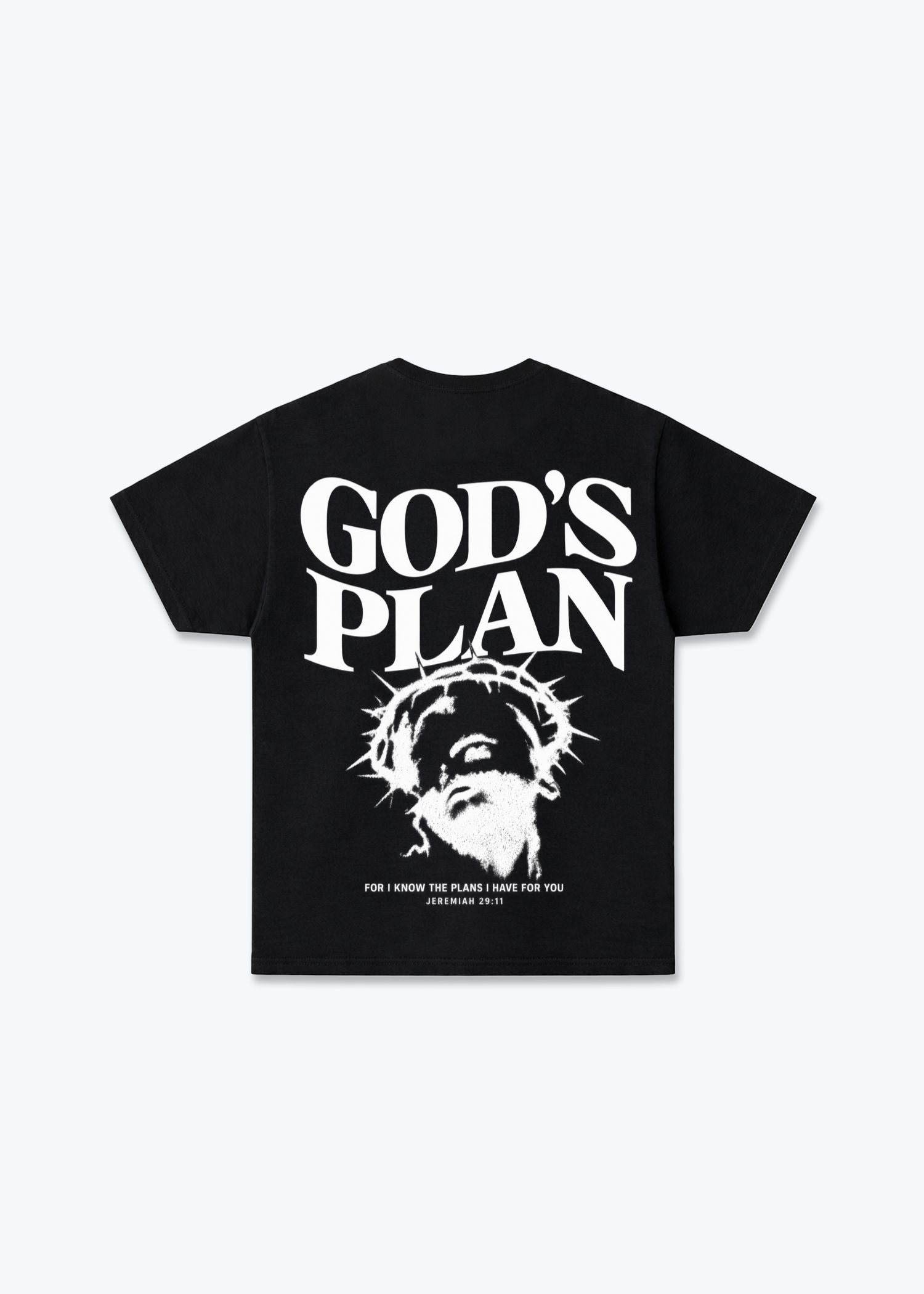 God´s Plan Regular Shirt - Black Back (Designed)